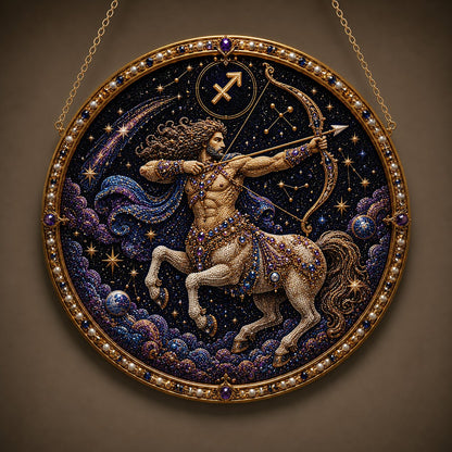 🔥Last Day 49% OFF - DIY 12 Zodiac Signs Pearl Art Kit ♈🌙