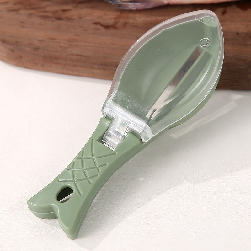🐟 Fish scaler with lid✨