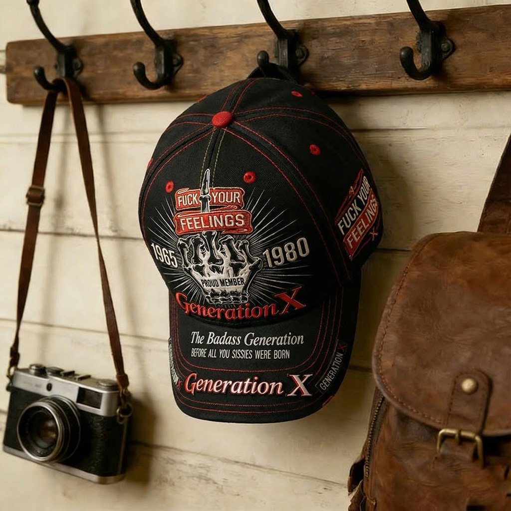 🔥LAST DAY 50% OFF - 🧢Generation X Print Casual Hat
