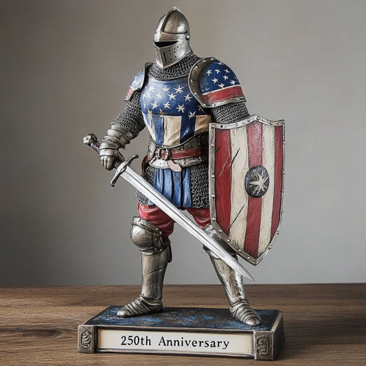 🔥Last 4 hours Sale: Save 49%- Limited Edition 250th Anniversary Armored Knight Statuary