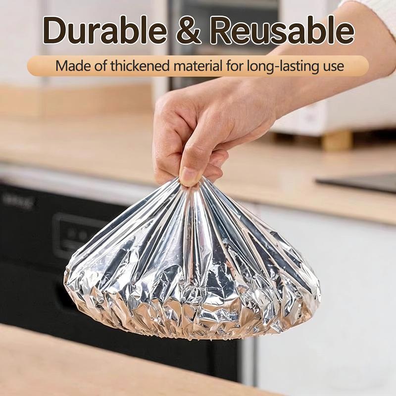 🔥🔥 LAST DAY 49% OFF- Reusable Aluminum Foil Food Covers