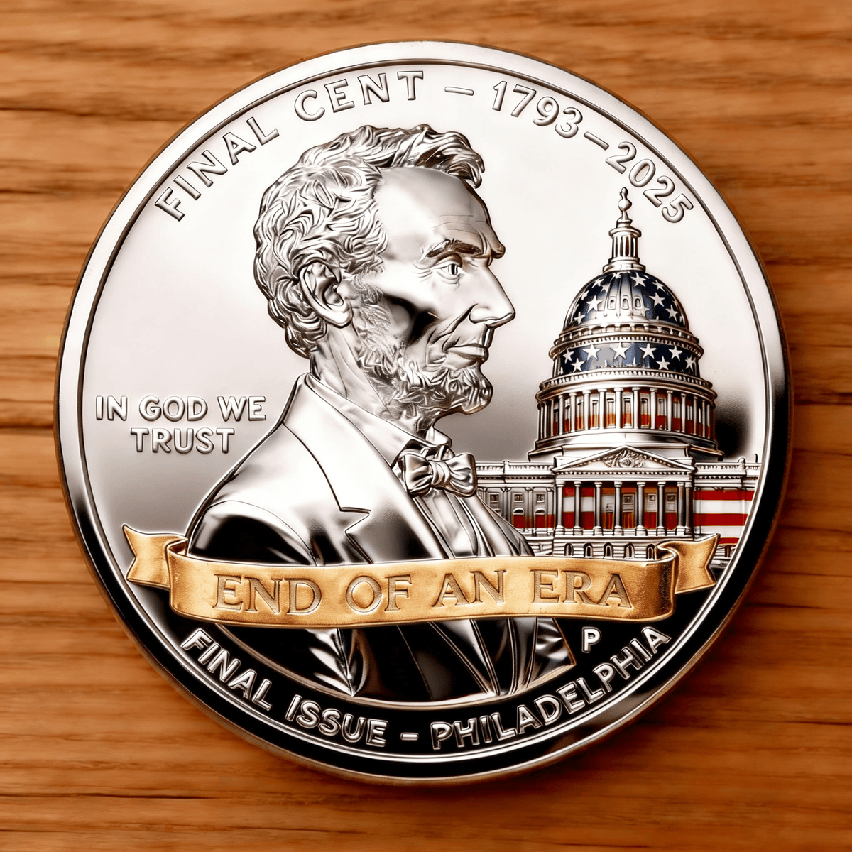 🏆New Year 49% OFF-THE FINAL CENT 1793–2026 · END OF AN ERA