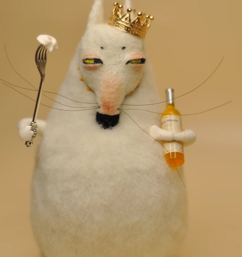 ✨Wool Felt Familiars – Quirky Handmade Companions