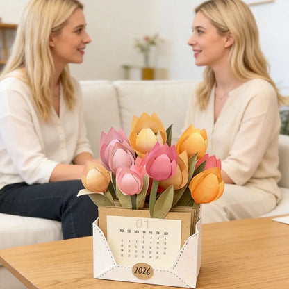 🌸2026 Tulip Emotional Support Calendar