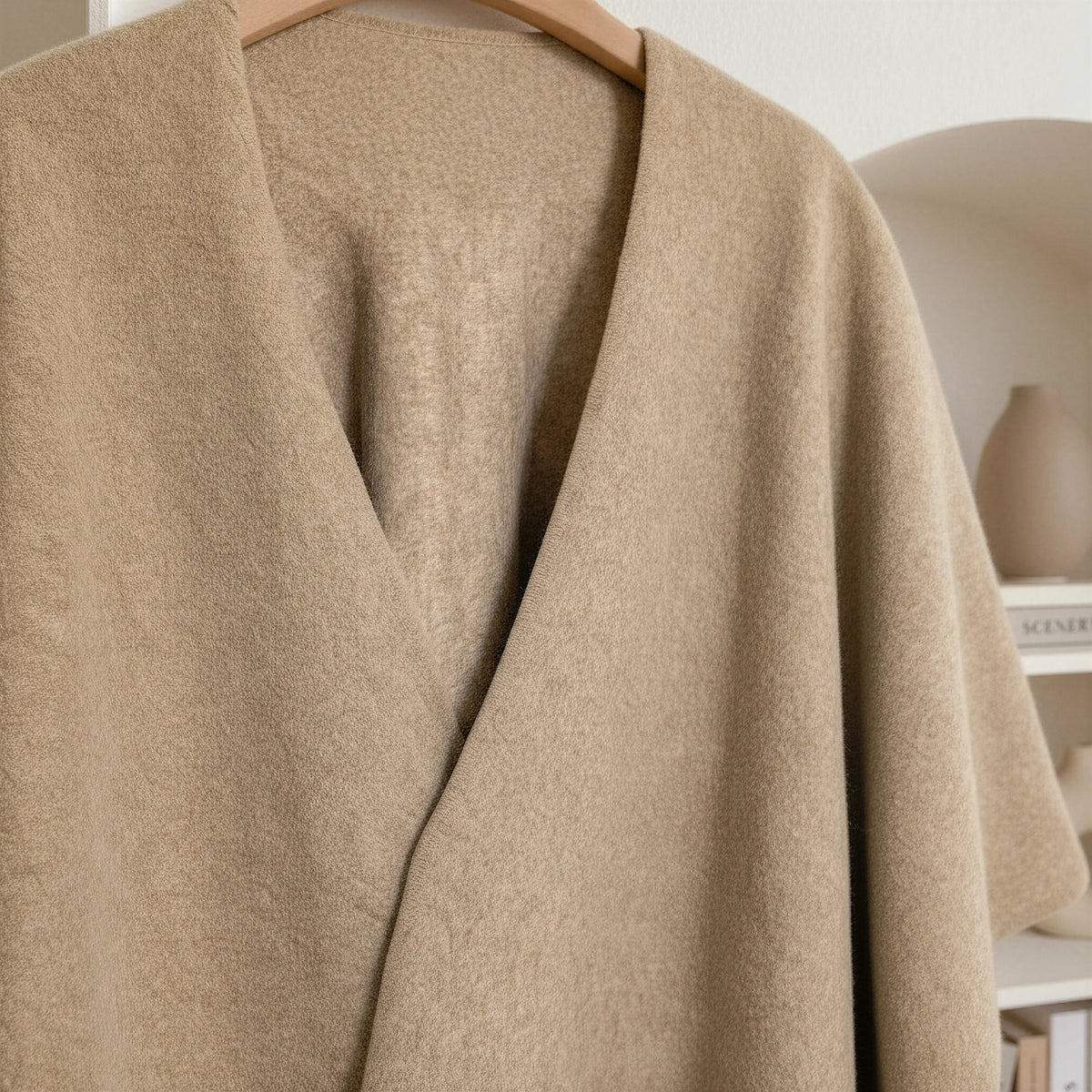 The Fleece Tassel Shawl