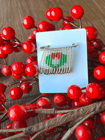 🔥LAST DAY SALE 50% OFF🎄Holiday Charm Beaded Pin Collection