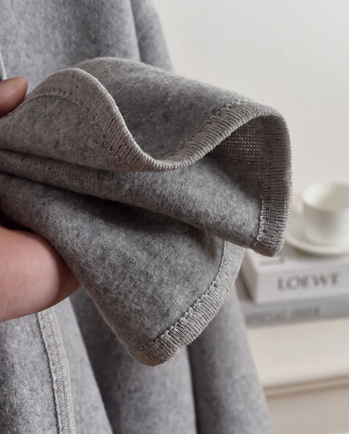 The Fleece Drape Shawl