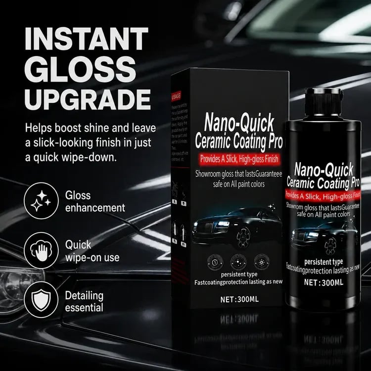 🚗 Hot Sale 49% Off -Automotive Nano Ceramic Coating Spray✨✨