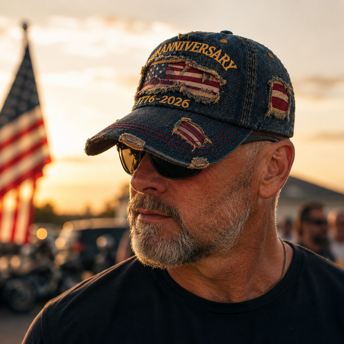 🏆Flash Sale⚡50K+ SOLD! 🇺🇸 250th Anniversary Patriotic Denim Hat