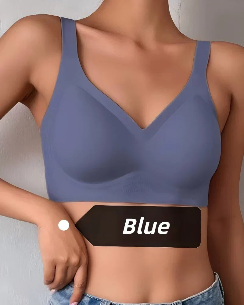 Comfortable Wireless Full Coverage Jelly Smoothing Bra