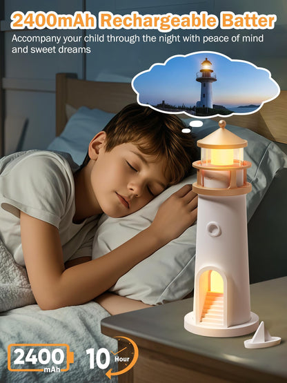 🎁2026 New Year Hot Sale: Save 50%  -Moonlight Lighthouse Night Light