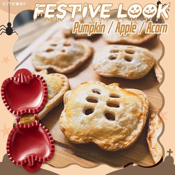 🔥Last Day 50% OFF - 🎃Halloween/🎄Christmas One-Press Hand Pie Maker