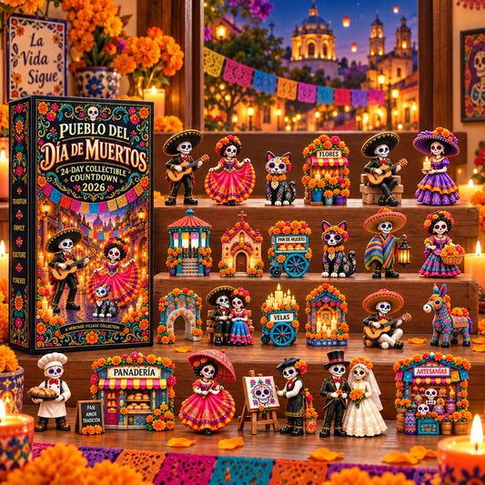 2026 "Day of the Dead Village" – A Day of the Dead-themed 24-day collector's edition advent calendar, featuring 24 unique miniatures.