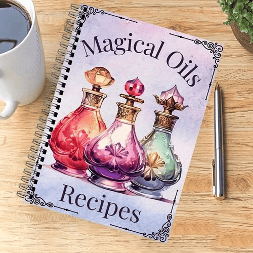 🔥LAST DAY 50% OFF🔮50-Page Magic Oil Recipes Book – Witchcraft Guide & Ritual Book