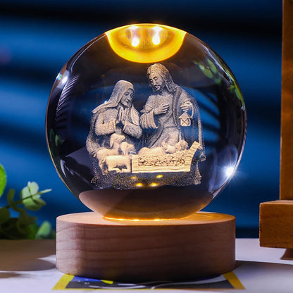 🔥LAST DAY SALE 50% OFF ✝️The Holy Crystal Lamp