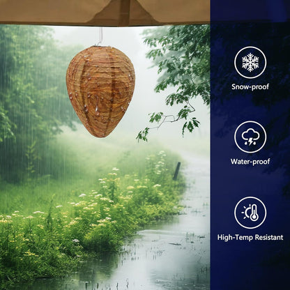 🔥Last 4 hours Sale: Save 49%-🐝Natural Wasp Deterrent Hive