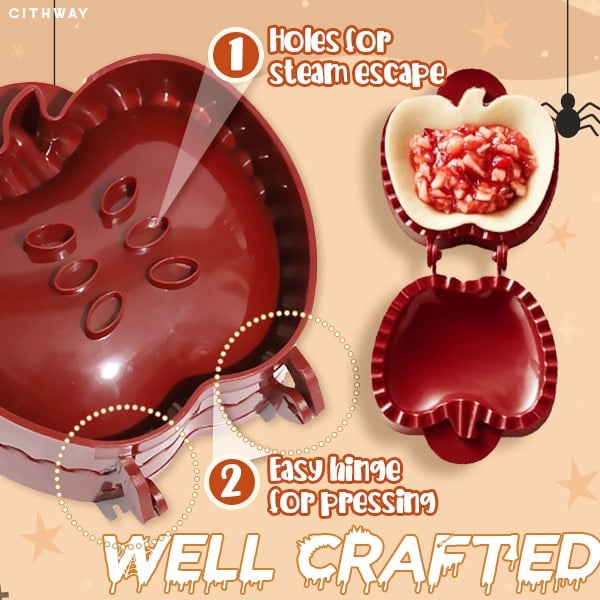 🔥Last Day 50% OFF - 🎃Halloween/🎄Christmas One-Press Hand Pie Maker