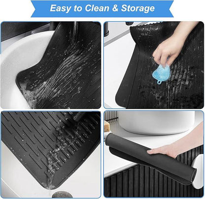 🎁2026 New Year Hot Sale: HALF PRICE -Heat-Resistant Silicone Stove Cover Mat & Utensils