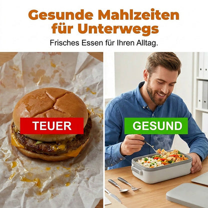 ⚡ Portable electric lunch box with self-heating 🔋🌡️