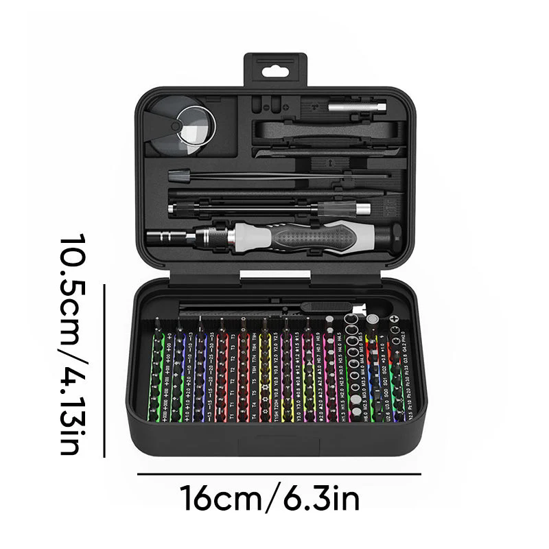 132-in-1 Micro Magnetic Screwdriver Set