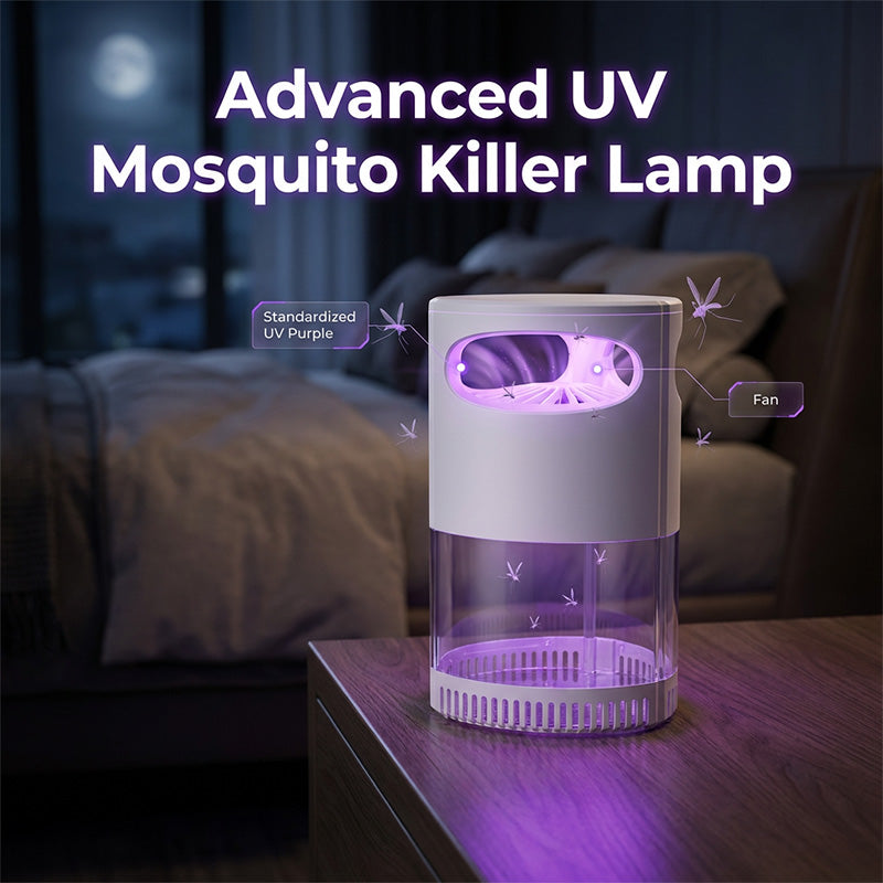 🔥Last Day 49% OFF - 🦟UV Mosquito Killer Lamp – 🔇quiet, USB, chemical-free. 🌙