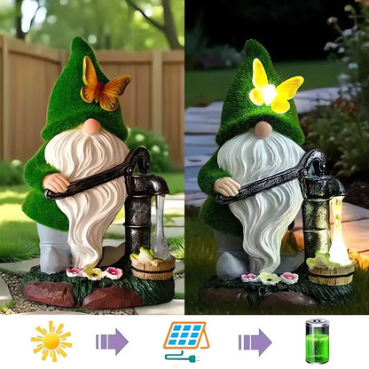 🔥Last Day 50% OFF 🌺Outdoor Garden Gnomes with LED Solar Light