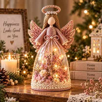🎁Lighted Floral Angel Figurine