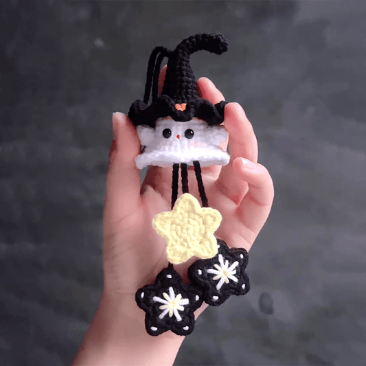 🔥Last Day 49% OFF - 🎃👻Witchy Ghost Crochet Kit(✨Need to sew by yourself)