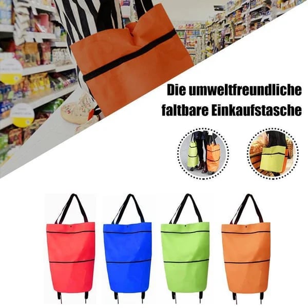 🥳💞 50K+ SALES! ⚡🛒 Shopping bag foldable green bag