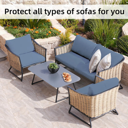 🪑 Stretch Sofa Cushion Covers Set (4 / 8 / 12 PCS) 🔥