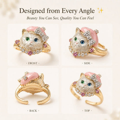 🔥Last Day 50% OFF 🐱Cute Cat Ring💍