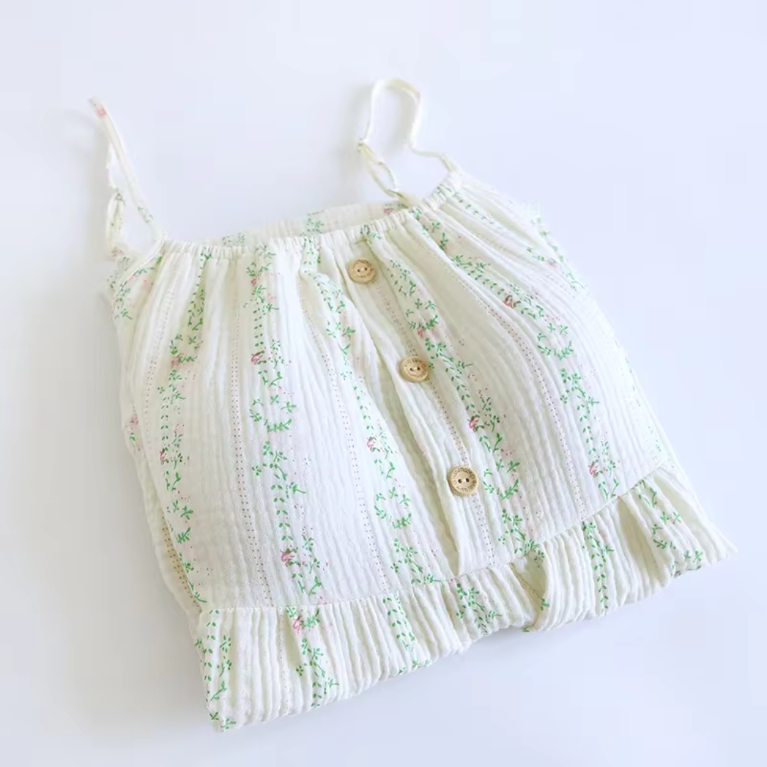 The Bloom Nightgown - 100% Muslin Cotton