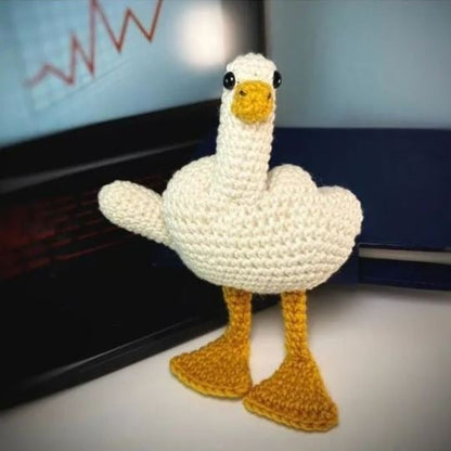 🦆The Duck-You Crochet Goose
