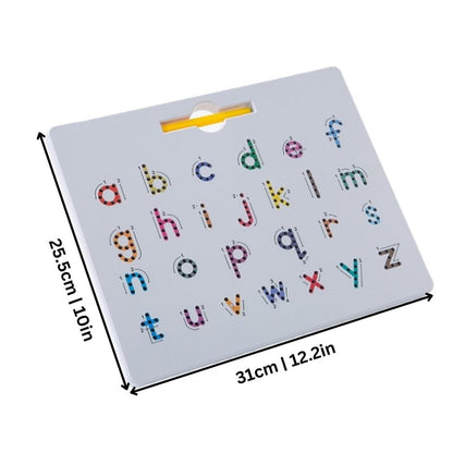 🔥LAST DAY 49% OFF - 2-in-1 Double Sided Magnetic Alphabet Edition
