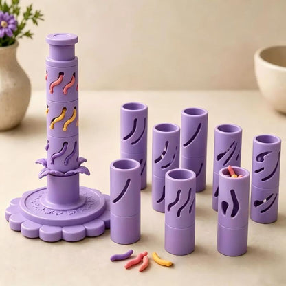 Modular Clay Bloom Maker DIY Polymer Clay Flower Shaping Tool Set for Handmade Floral Crafts