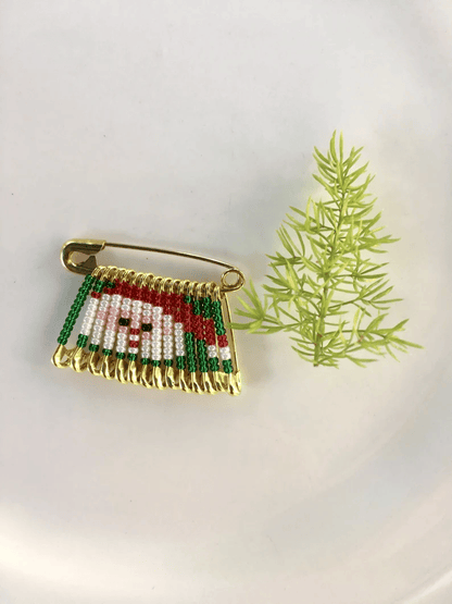 🔥LAST DAY SALE 50% OFF🎄Holiday Charm Beaded Pin Collection