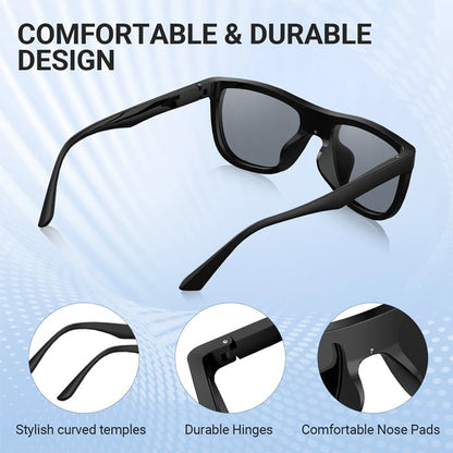 Smart Photochromic Polarized Sunglasses