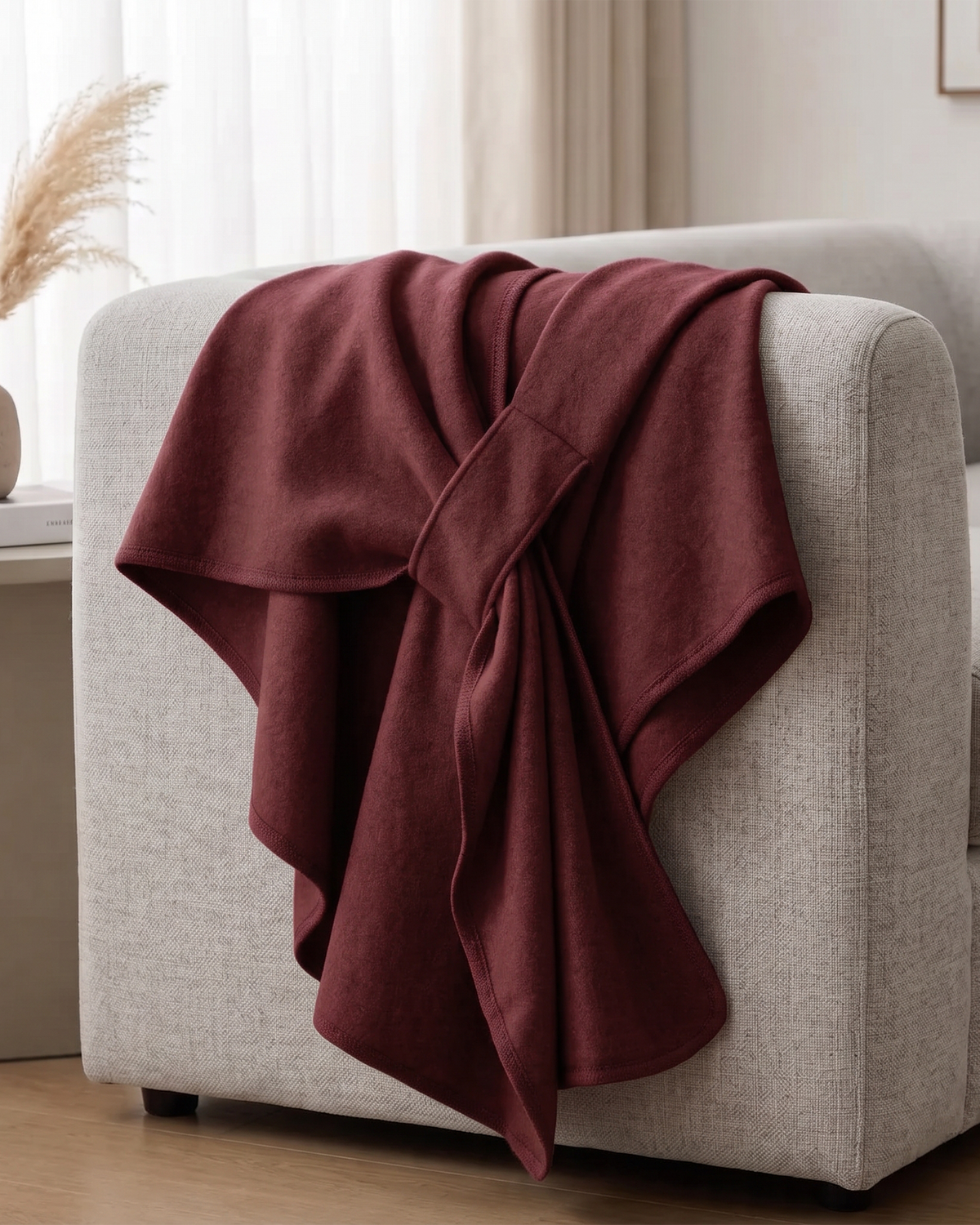 The Fleece Drape Shawl