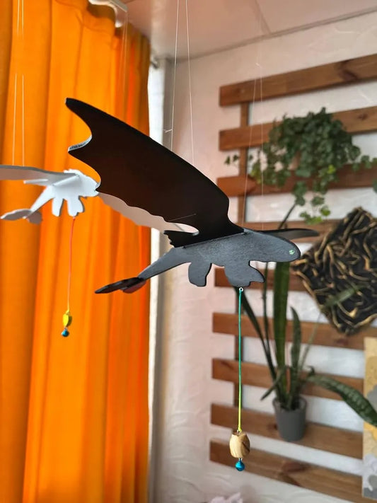 🔥Last 4 hours Sale: Save 49%- Handcrafted Flying Toothless Dragon