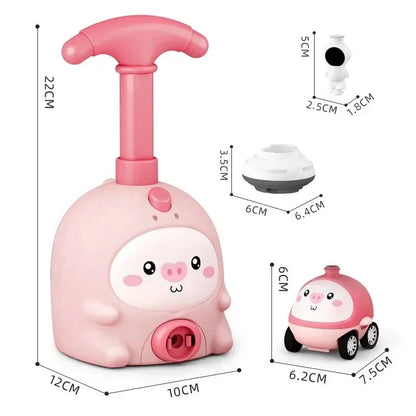 🎈 Animal Air-Powered Balloon Car Toy