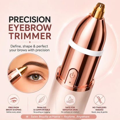 🔥2-in-1 Women's Eyebrow and Facial Hair Removal Device