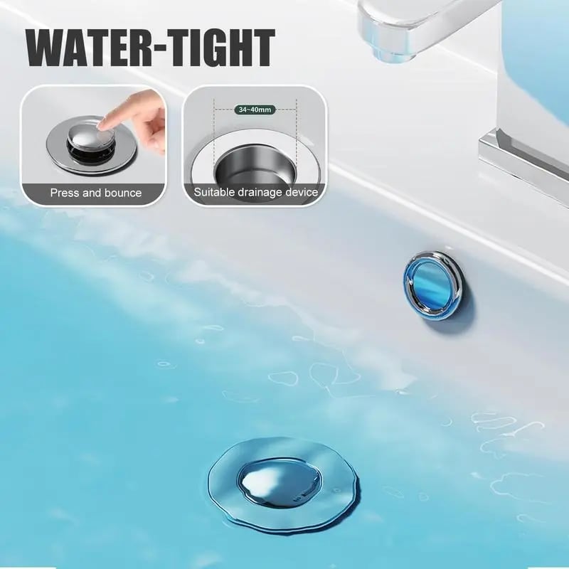 ✨🔥Universal Pop-up Sink Drain Filter