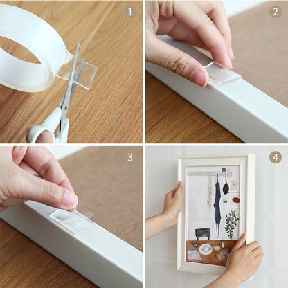 THIS MAGIC NANO TAPE REPLACES ALL NAILS & GLUE! NO WALL DAMAGE EVER 🤯