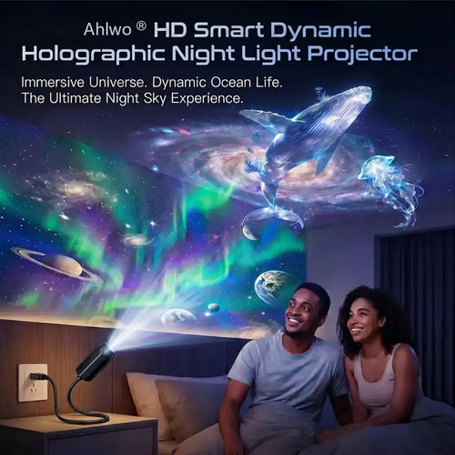 🔥Last Day Promotion 70% OFF🔥Night Light Projector 🔥- Smart Holographic Star Projector