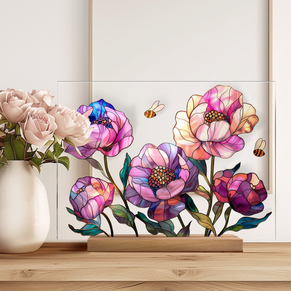 🌷🌼2024 NEW - 🌻🌺Painted Colorful Flower Pattern Decor
