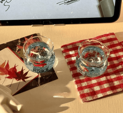 🔥Last Day 49% OFF - 🐟🕯️Mini Bubble Fish Tank Candle: Handmade Gel Wax Candle