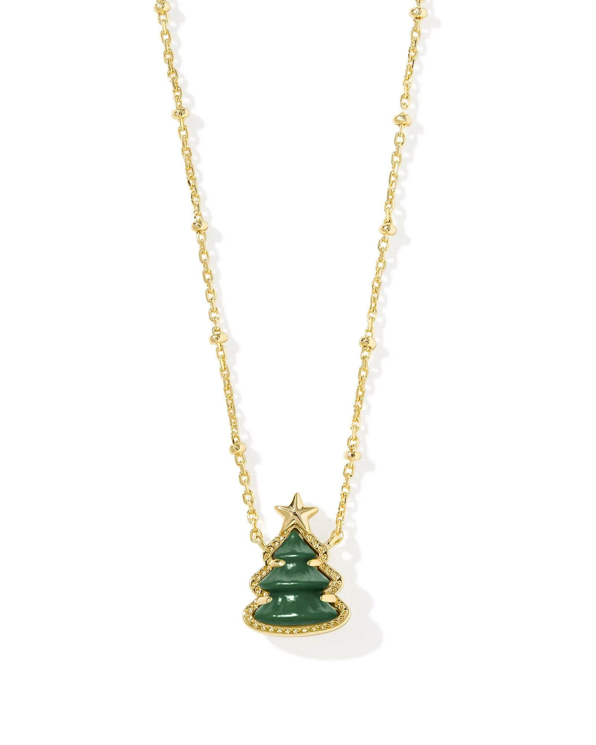 🔥Last Day 50% OFF - 🎄🎁Gold Christmas Short Pendant Necklace