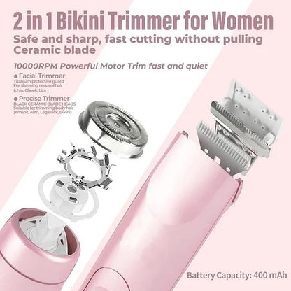 Electric Bikini Trimmer for Women