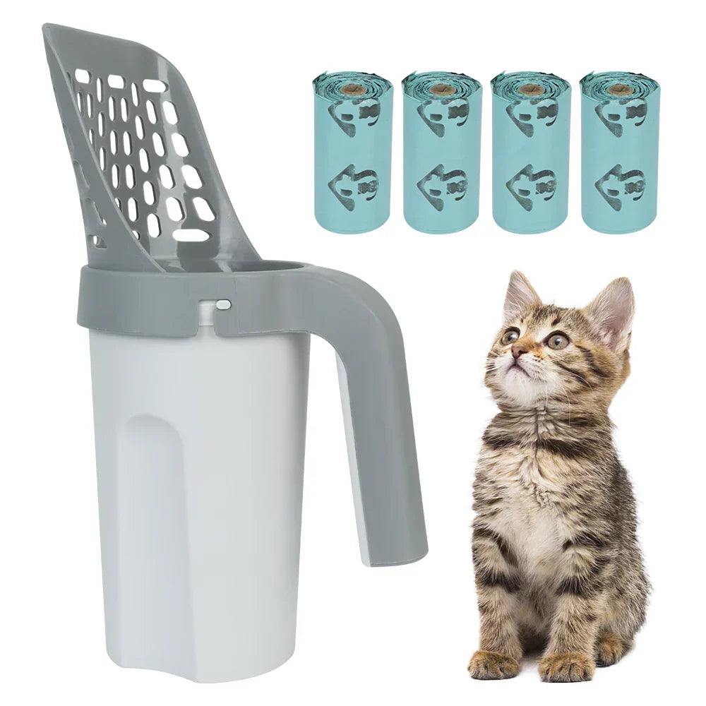 Self-Cleaning Cat Litter Scoop