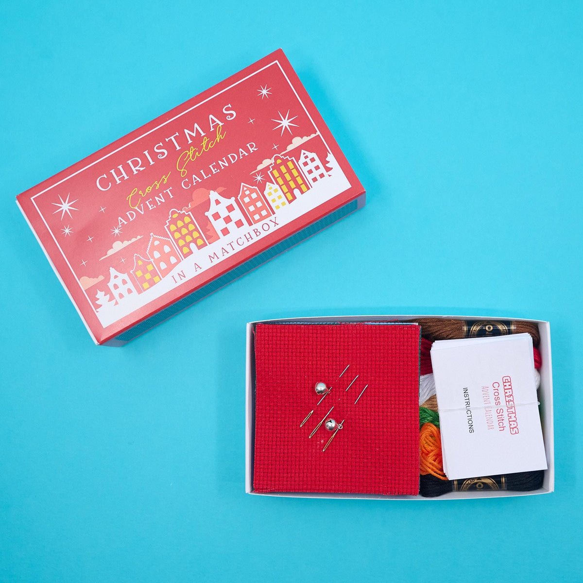 🔥LAST DAY SALE 49% OFF🎄Christmas Cross Stitch Advent Calendar